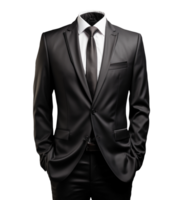 AI generated Man's suit jacket object png file