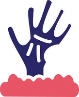 Scary Hand Vector Icon