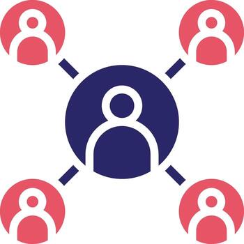 usuario redes vector icono