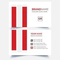 Creative and modern business card template vector