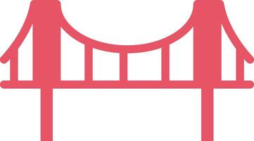 icono de vector de puente