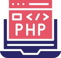 PHP Coding Vector Icon