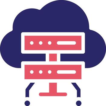 Cloud Computing Vector Icon