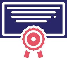 Certificate Vector Icon