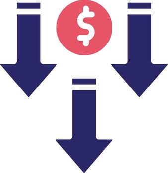 Price Decrease Vector Icon