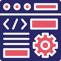 Code Settings Vector Icon