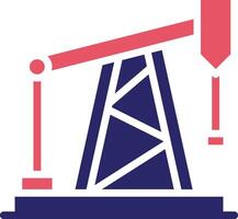 Drilling Oil Vector Icon