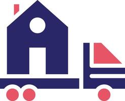 House Relocation Vector Icon