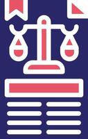 Legal Documents Vector Icon