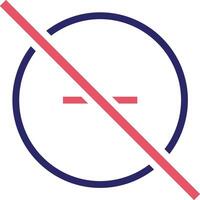 Do not Disturb Vector Icon