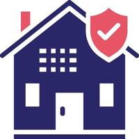 Home Insurance Vector Icon