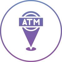 ATM Location Vector Icon