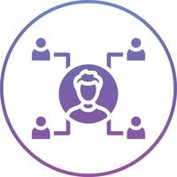 User Connection Vector Icon