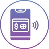 Mobile Payment Vector Icon