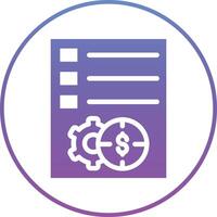 Project Requirements Vector Icon