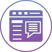 Comments Vector Icon