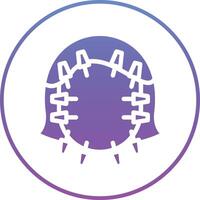 Face Acupuncture Vector Icon