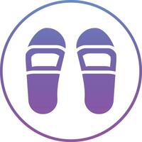 Slippers Vector Icon