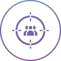 User Target Vector Icon