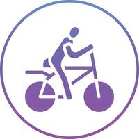 Cycling Vector Icon