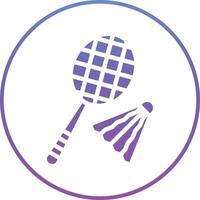 Badminton Vector Icon