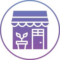 Plant Shop Vector Icon