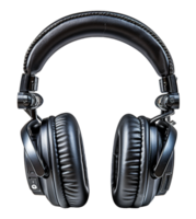 ai generado moderno diseño auriculares con transparente fondo, generativo ai png