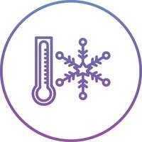 Cold Temperature Vector Icon