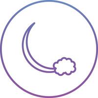 New Moon Vector Icon