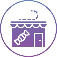 Candy Shop Vector Icon