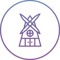 Windmill Vector Icon