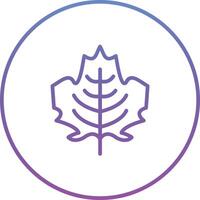 Maple Leaf Vector Icon