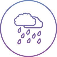 icono de vector de lluvia