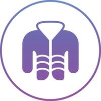 Winter Jacket Vector Icon