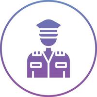 Army Captain Vector Icon