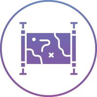 Army Map Vector Icon