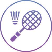 Badminton Vector Icon