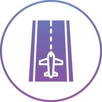 Runway Vector Icon