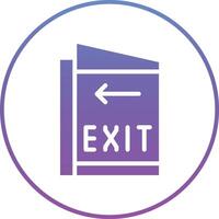 Exit Vector Icon