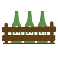 Bottle of beer illustration png