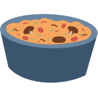 Soup in a bowl png