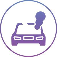 Broken Car Vector Icon