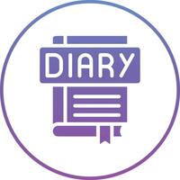 Diary Vector Icon