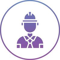 icono de vector de ingeniero