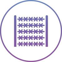 Fence Wire Vector Icon