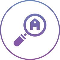 Search House Vector Icon