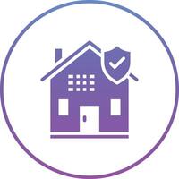 Home Insurance Vector Icon