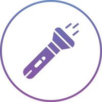 Flashlight Vector Icon