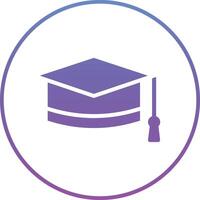 Graduate Hat Vector Icon