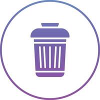 Trash Can Vector Icon